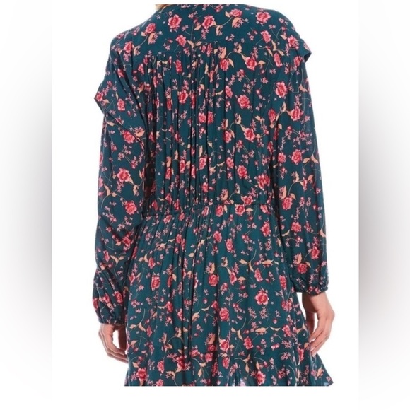 Free People Floral Mini Dress - Picture 3 of 7